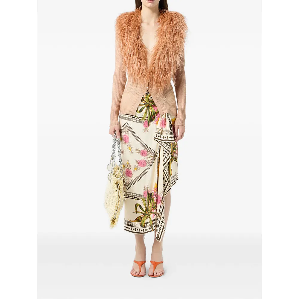 Skirt Asymmetric Viscose Neutrals sold by Lord & Taylor product image thumbnail 4