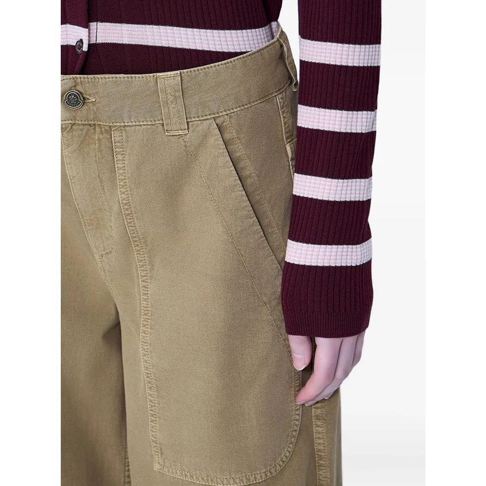 Straight Trousers with Leather Detail sold by Lord & Taylor product image thumbnail 3