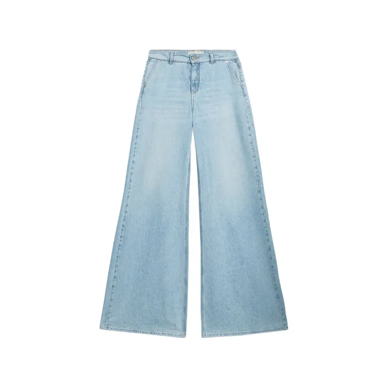 Jeans Wide-Leg Light Blue made by Blumarine