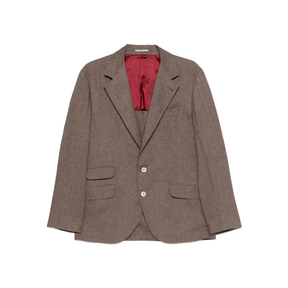 Jacket Linen Brown sold by Lord & Taylor