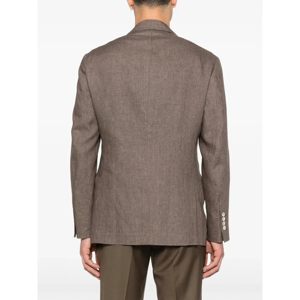 Jacket Linen Brown sold by Lord & Taylor product image thumbnail 5