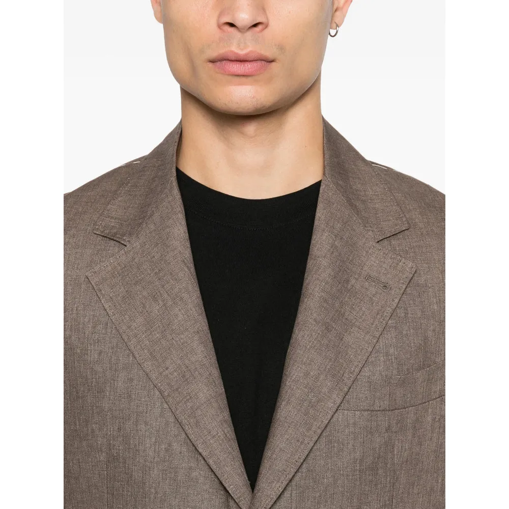 Jacket Linen Brown sold by Lord & Taylor product image thumbnail 2