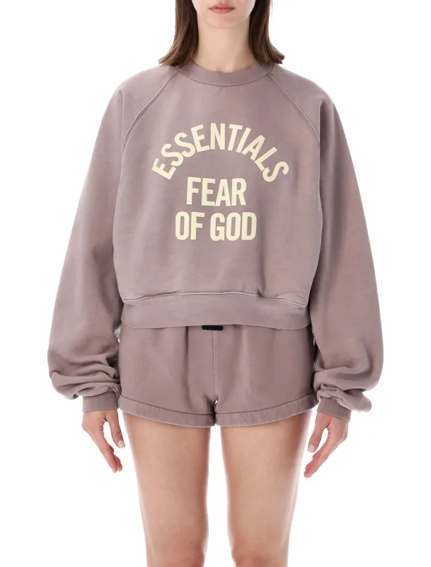 CAMPUS '90 CROPPED CREWNECK made by Fear of God