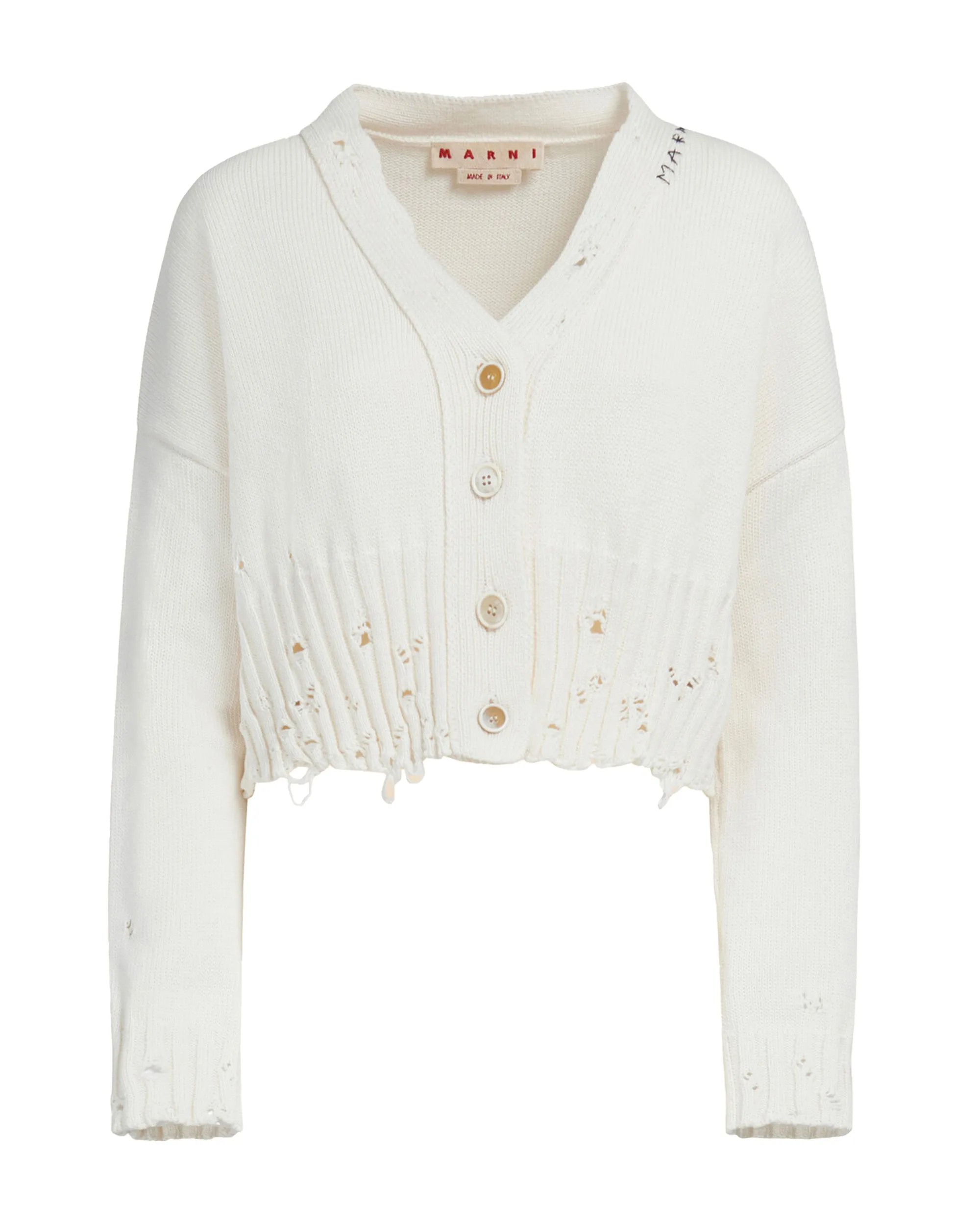 Cardigan Lily White sold by Lord & Taylor