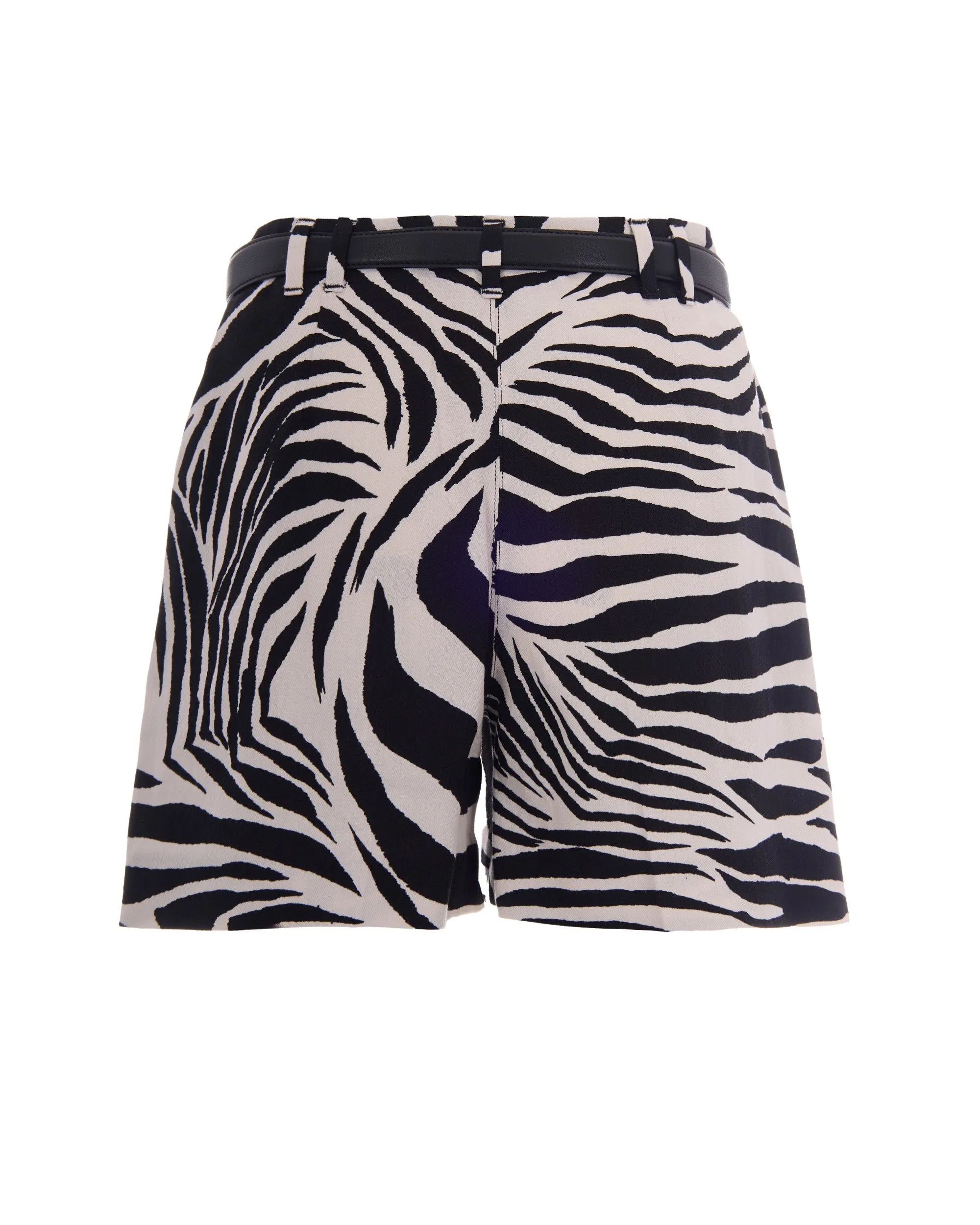 Shorts Animalier Black Linen-Cotton sold by Lord & Taylor product image thumbnail 2