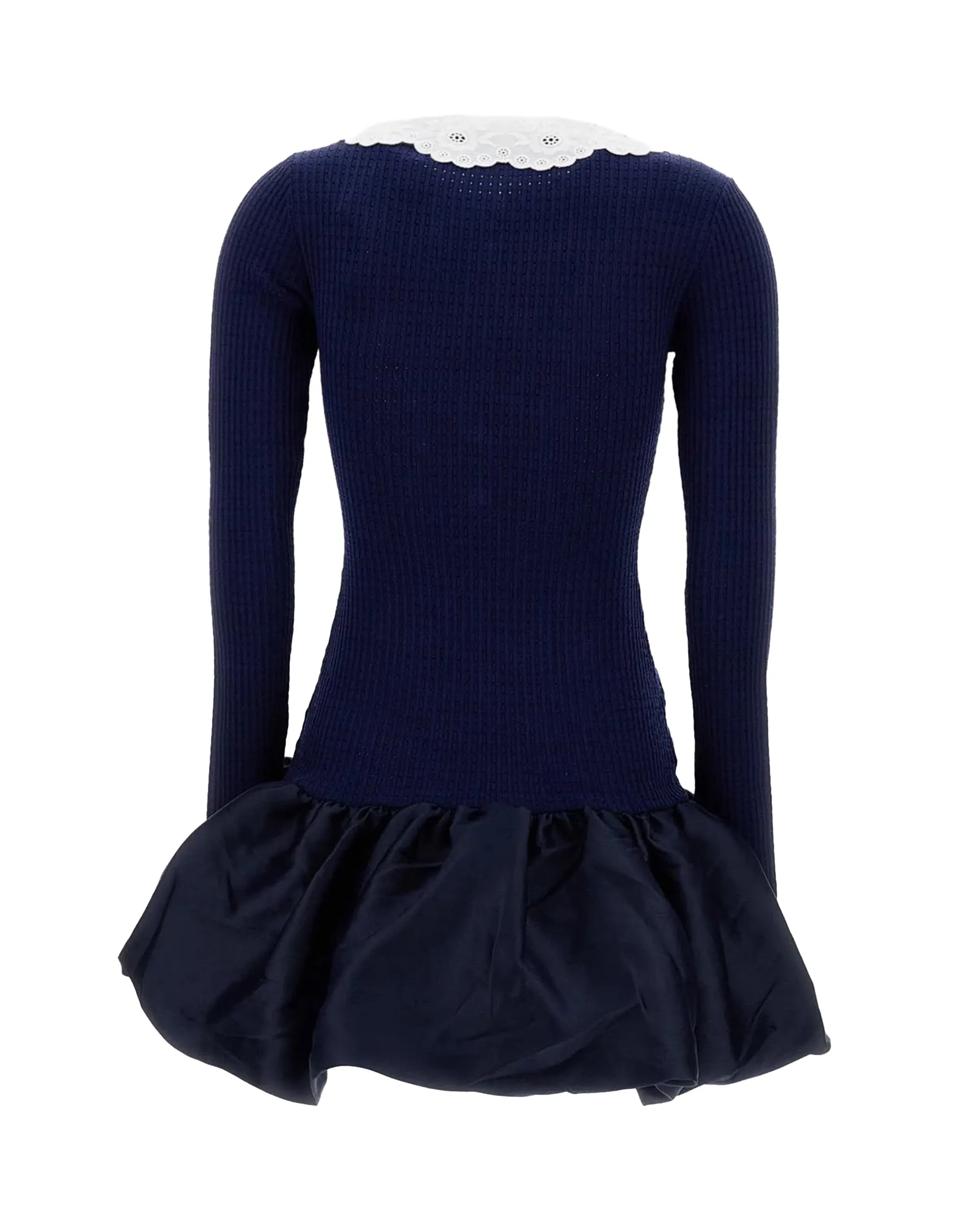 Mini Dress Balloon Skirt Navy sold by Lord & Taylor product image thumbnail 2
