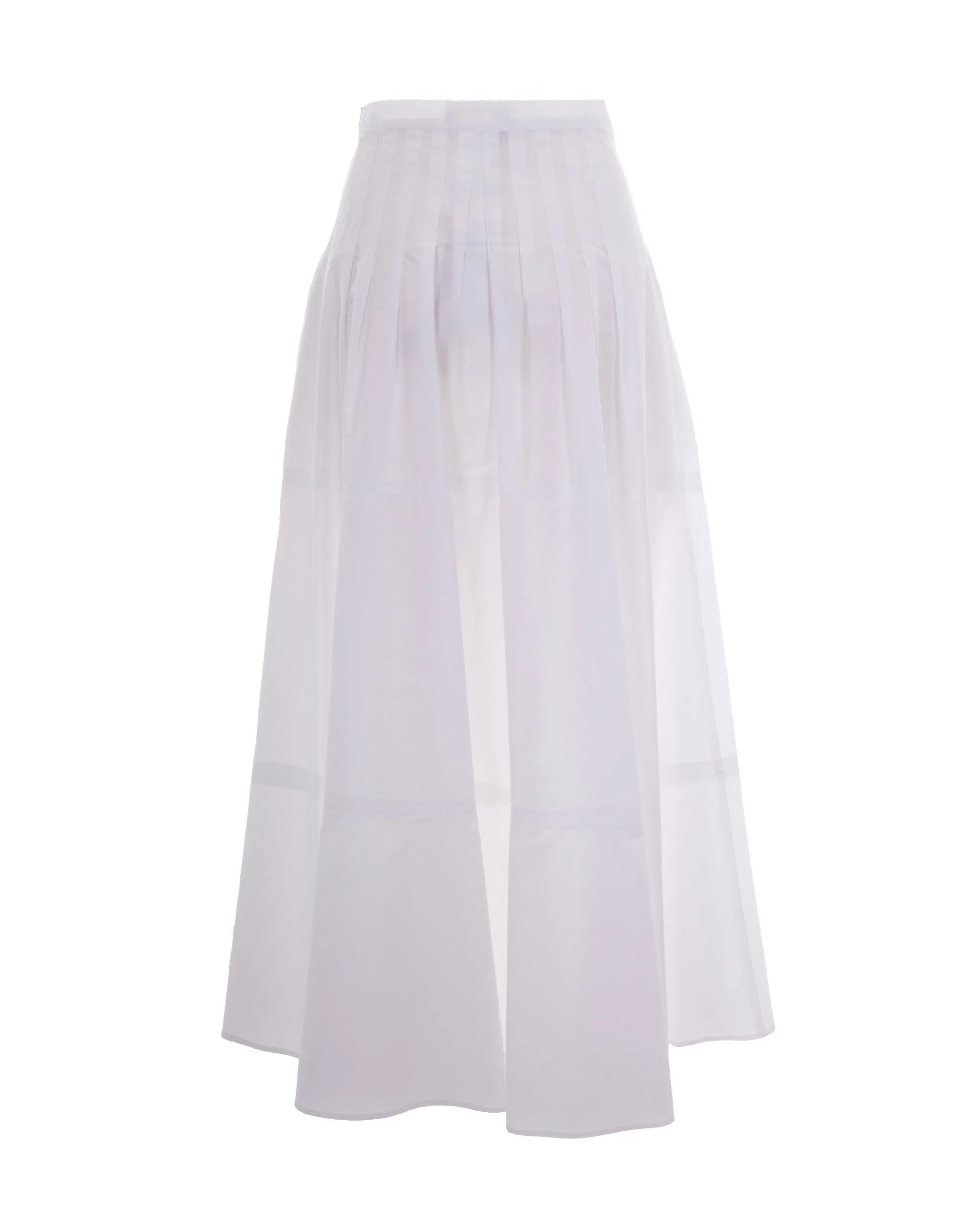 Skirt Poplin Optical White sold by Lord & Taylor product image thumbnail 2