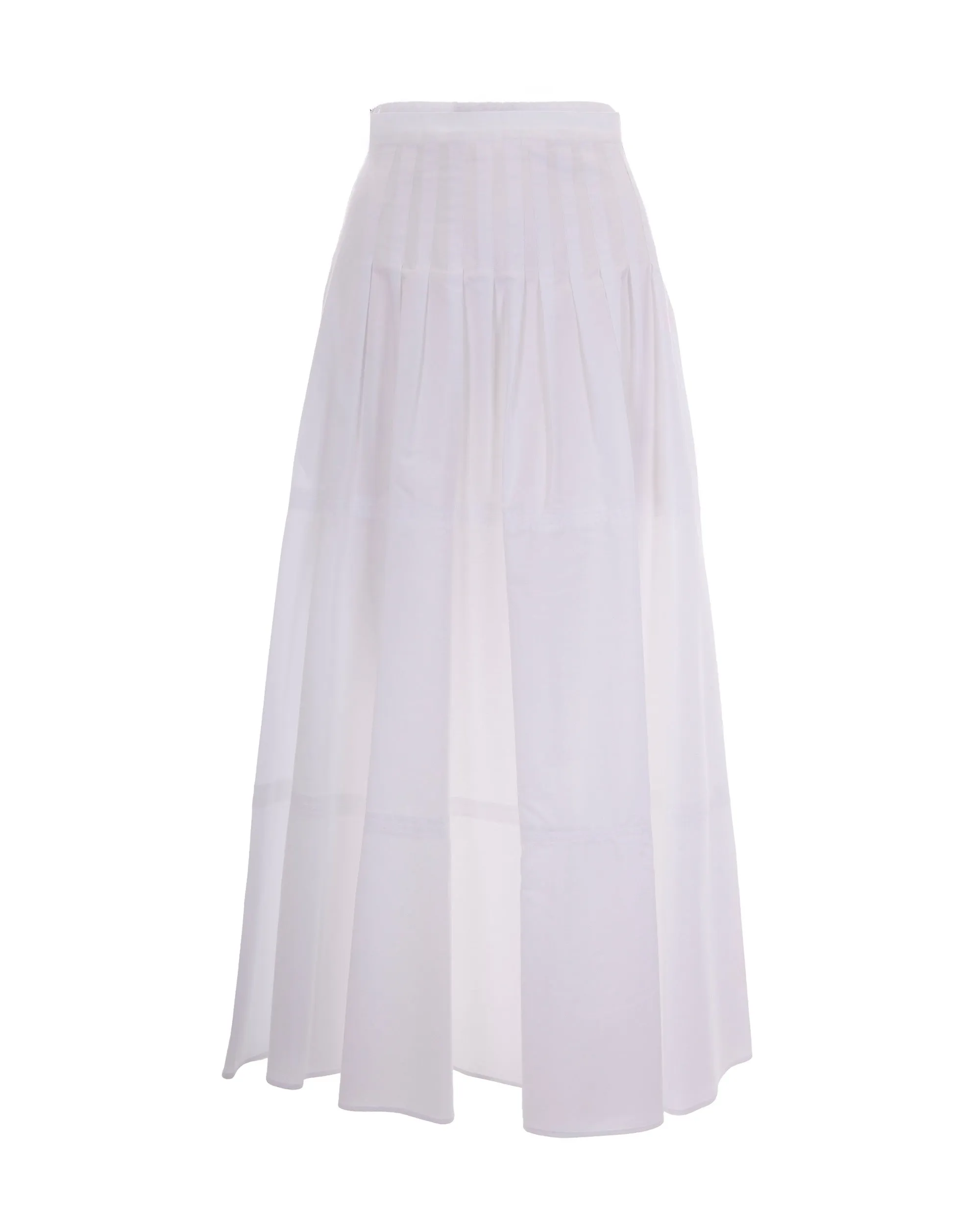 Skirt Poplin Optical White sold by Lord & Taylor