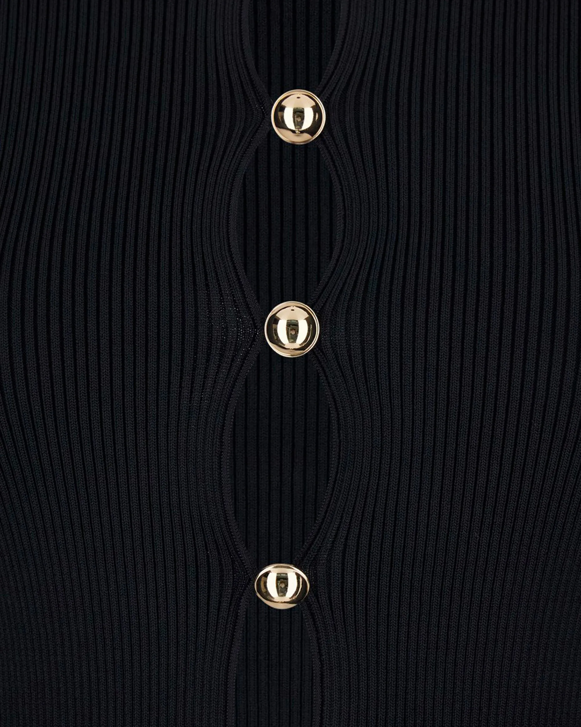 Cardigan with Gold Buttons, Black sold by Lord & Taylor product image thumbnail 3