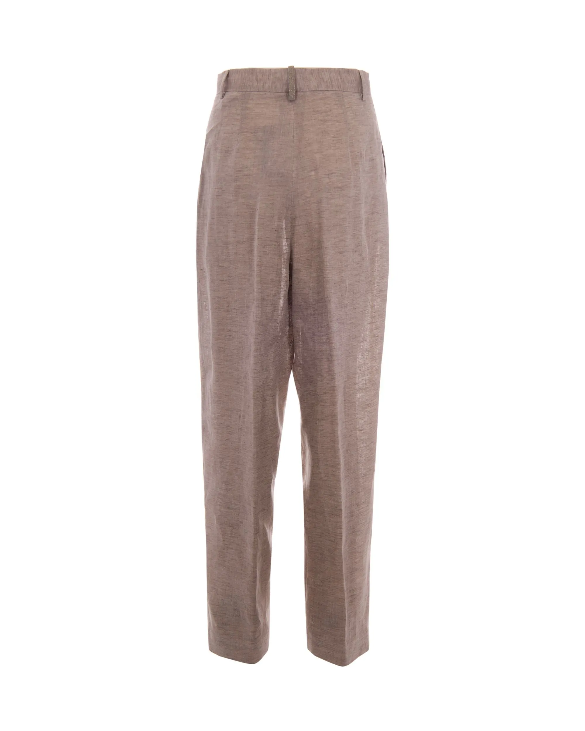 Trousers Carrot Fit Dove Grey sold by Lord & Taylor product image thumbnail 2