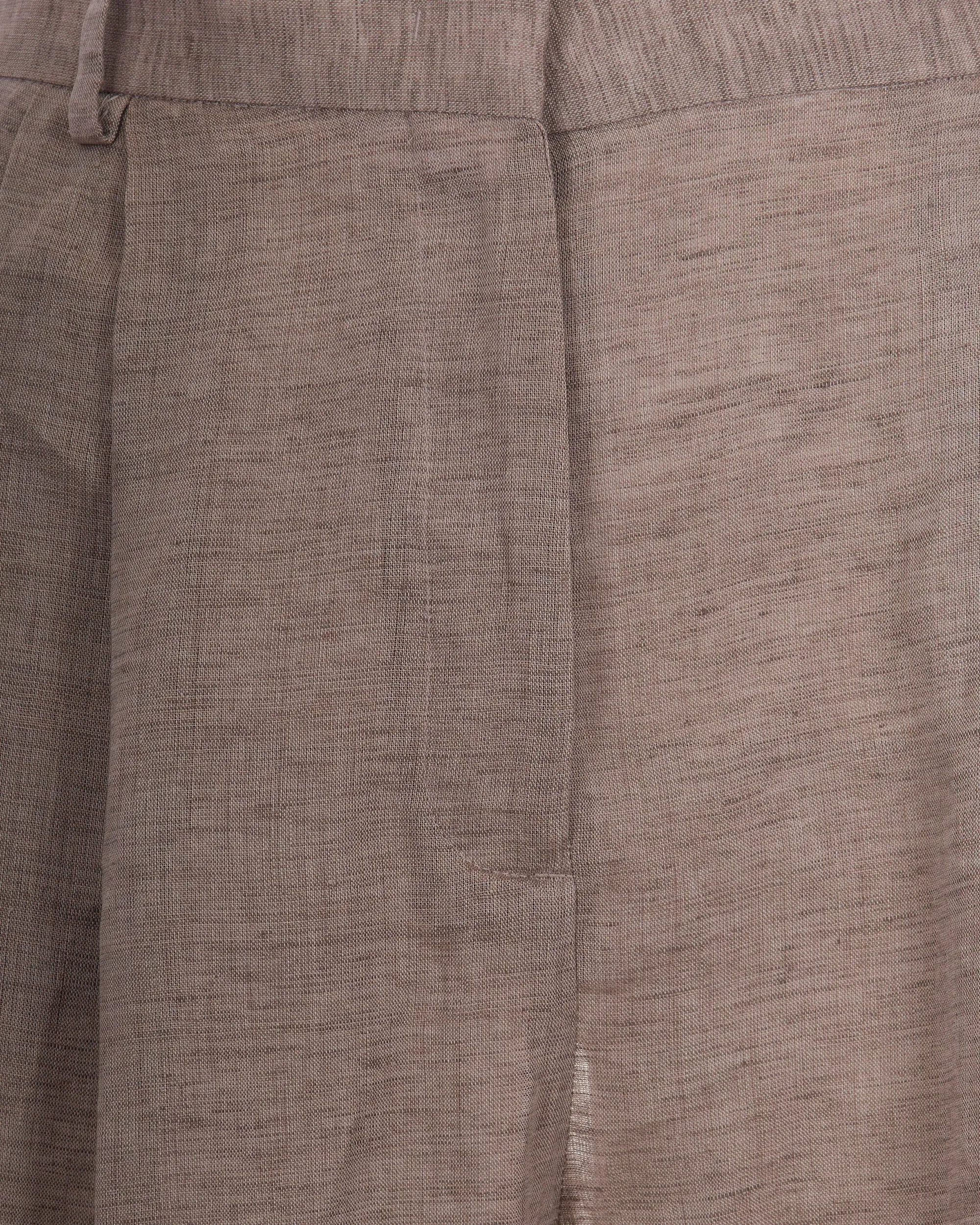 Trousers Carrot Fit Dove Grey sold by Lord & Taylor product image thumbnail 3