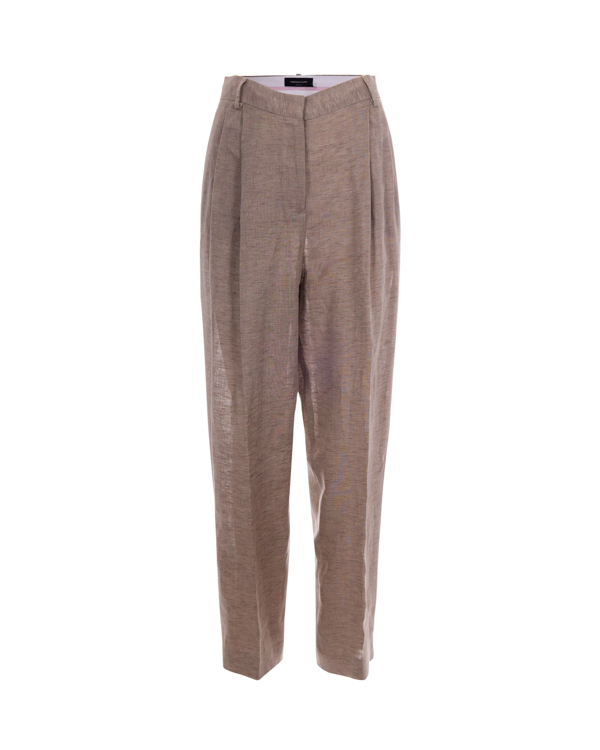 Trousers Carrot Fit Dove Grey sold by Lord & Taylor