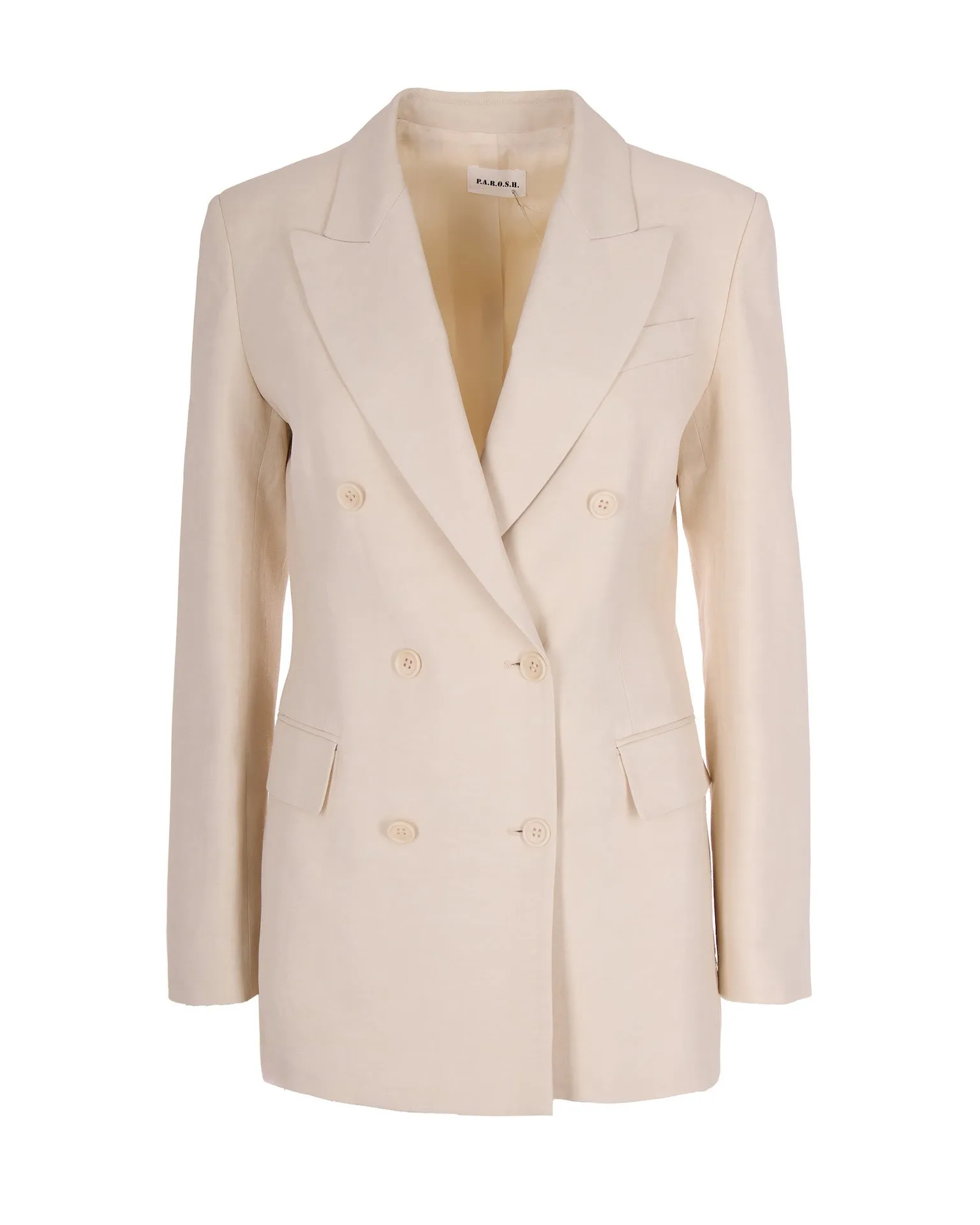 Double-Breasted Blazer Sand sold by Lord & Taylor