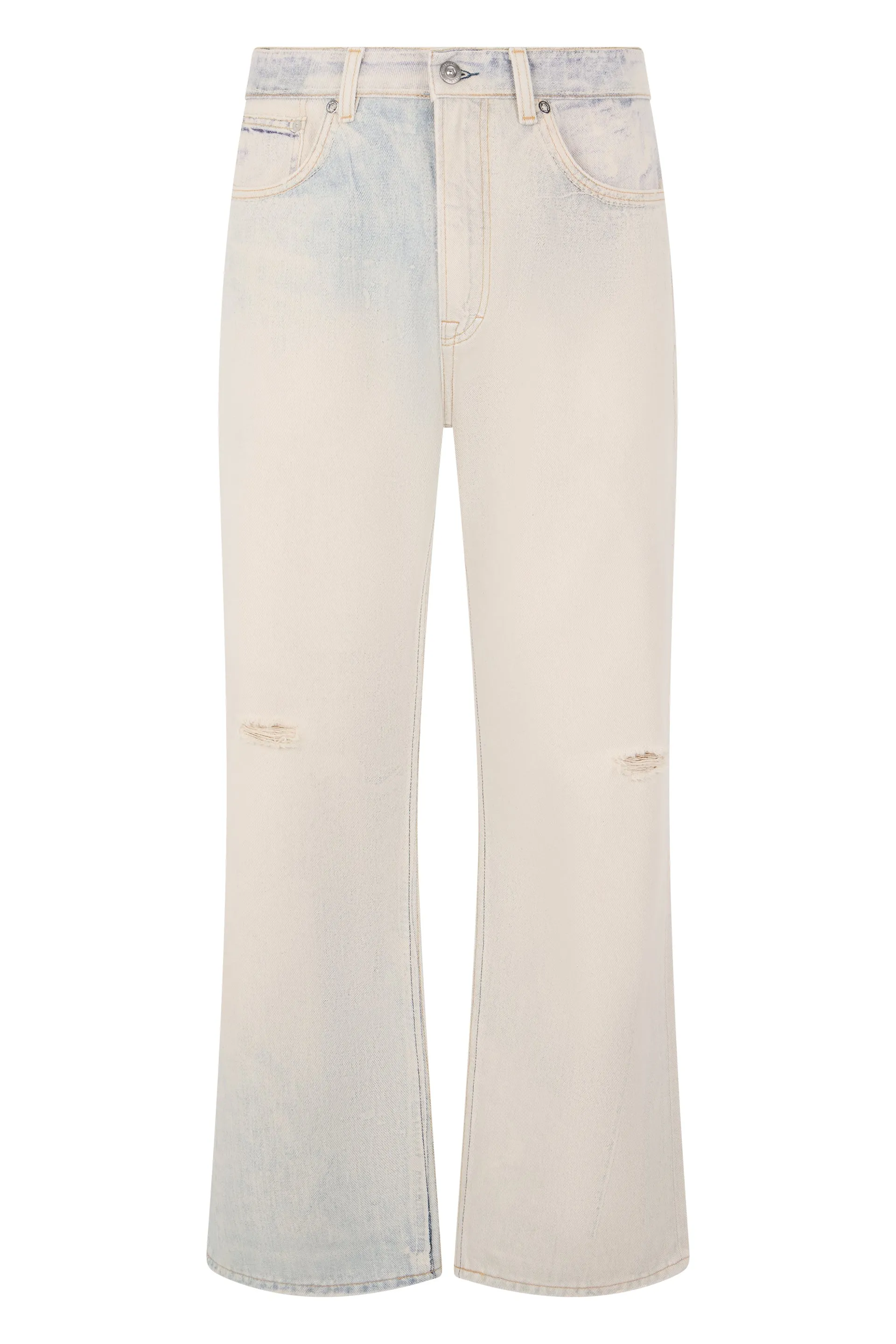 Straight-Leg Jeans Denim Cotton sold by Lord & Taylor