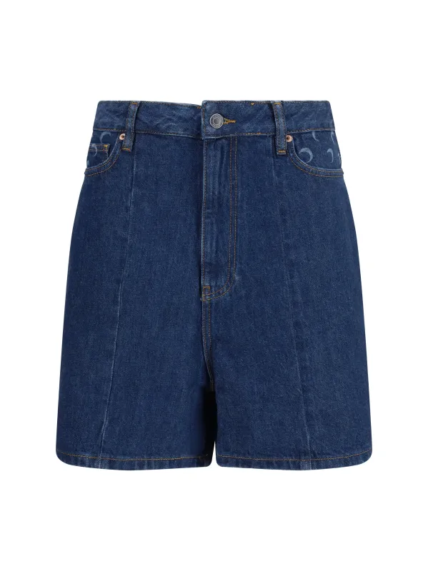 Denim Shorts Midnight Blue made by Marine Serre