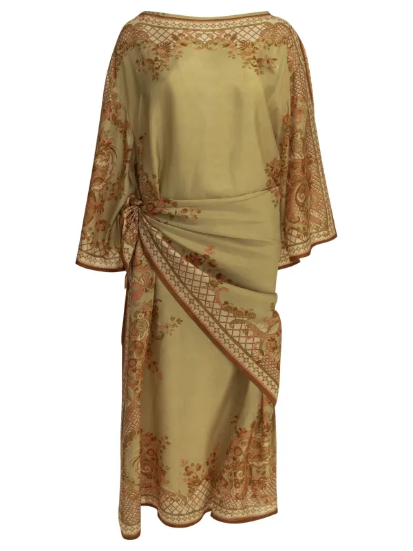 "ASTER" MIDI DRESS made by Zimmermann
