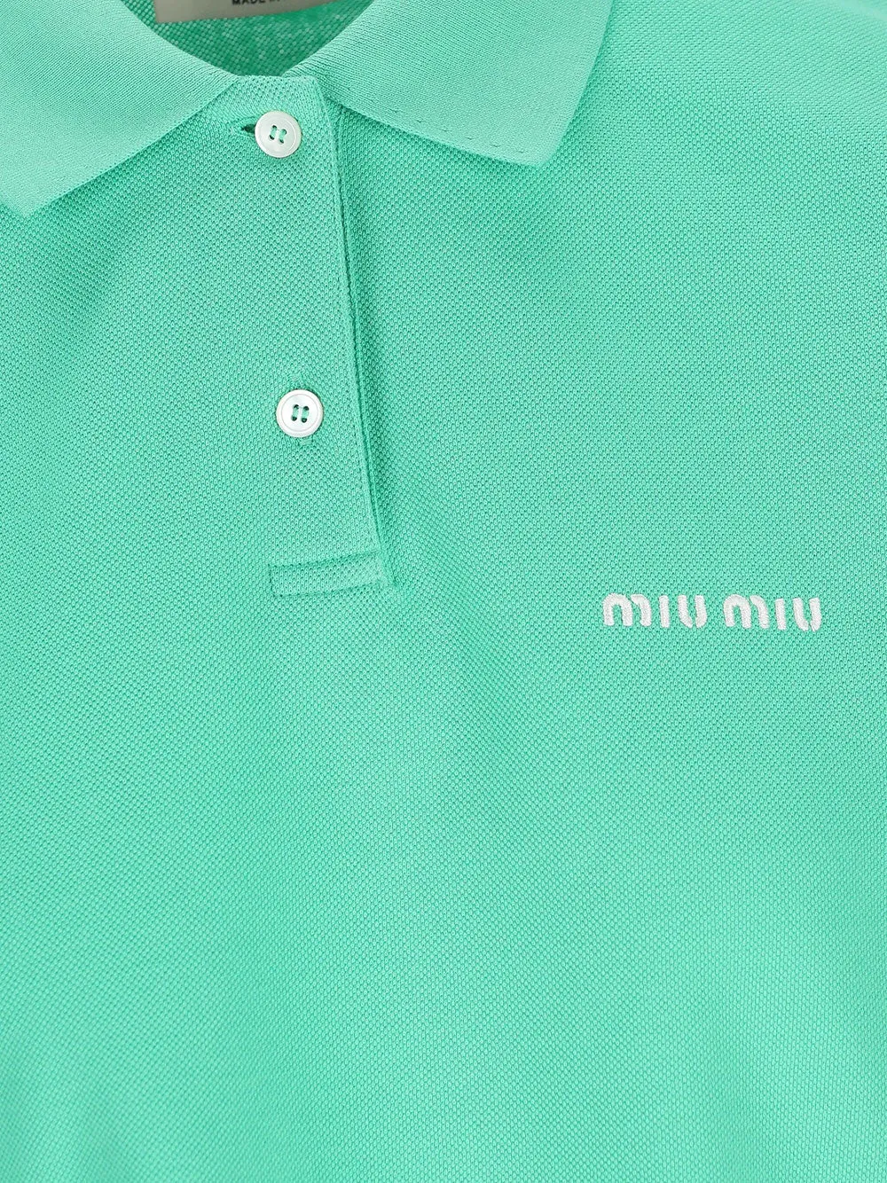GREEN PIQUET POLO SHIRT sold by Lord & Taylor product image thumbnail 3