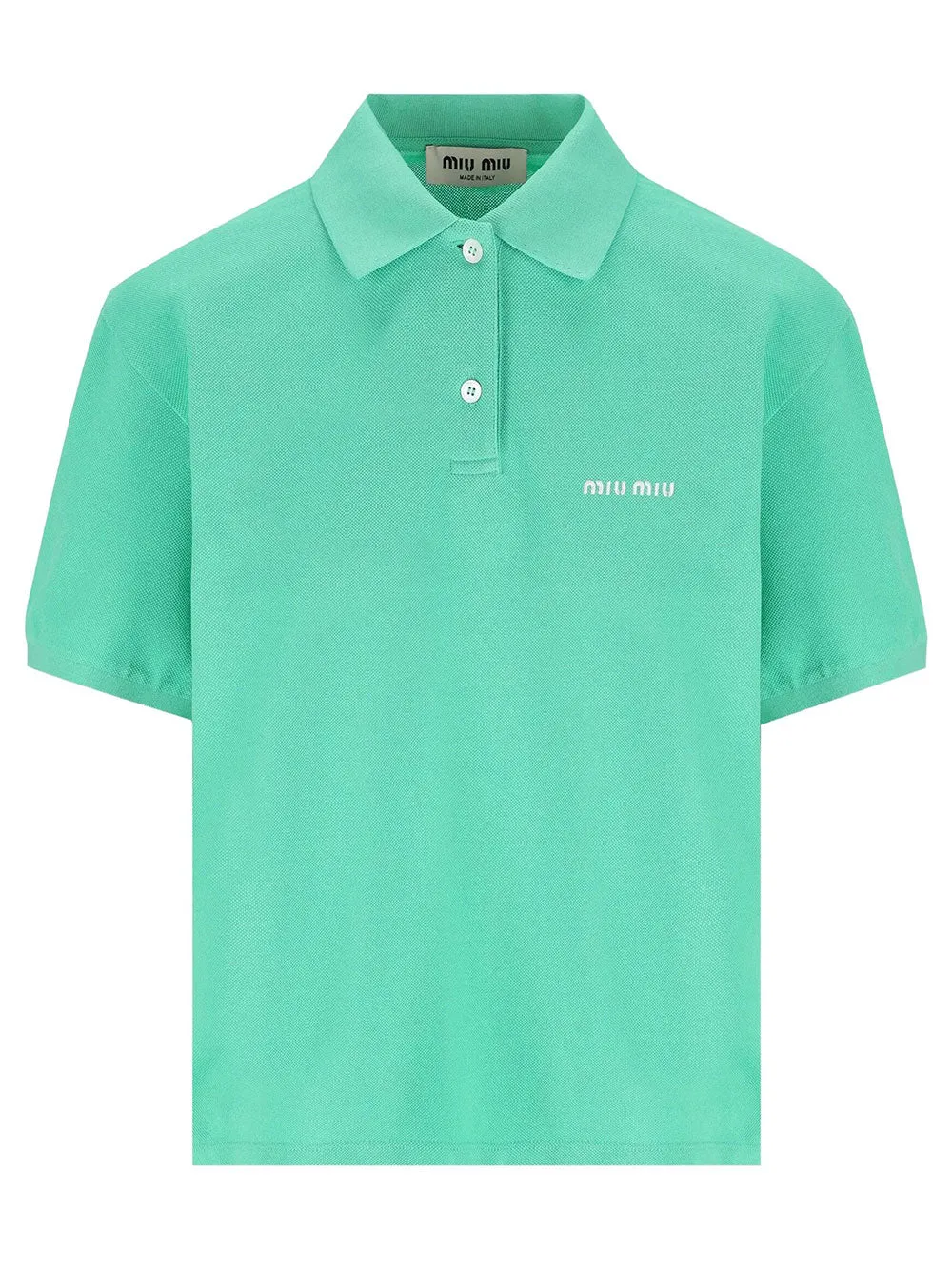 GREEN PIQUET POLO SHIRT sold by Lord & Taylor