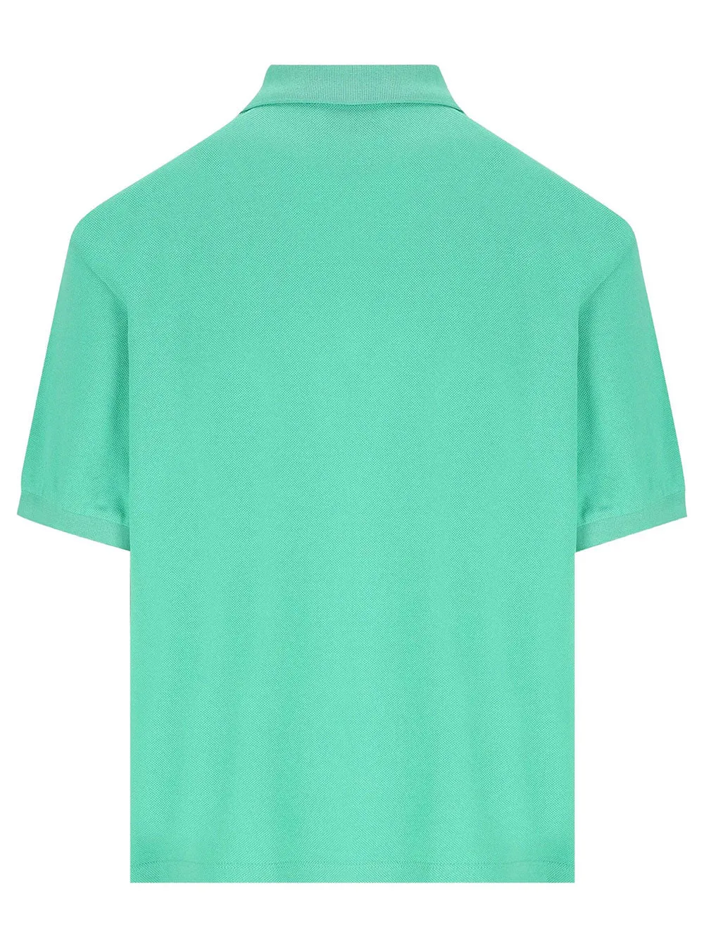 GREEN PIQUET POLO SHIRT sold by Lord & Taylor product image thumbnail 2