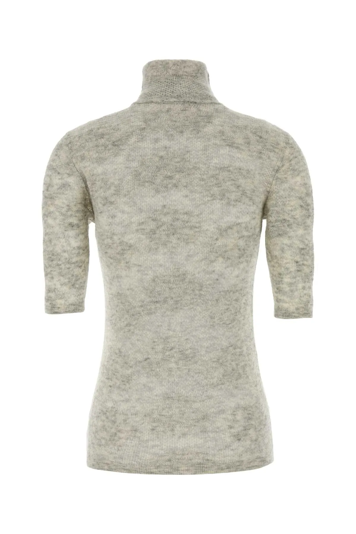 GREY SILK BLEND SWEATER sold by Lord & Taylor product image thumbnail 2