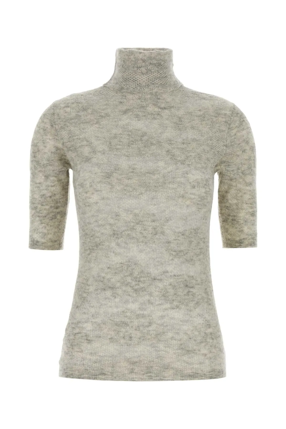 GREY SILK BLEND SWEATER sold by Lord & Taylor