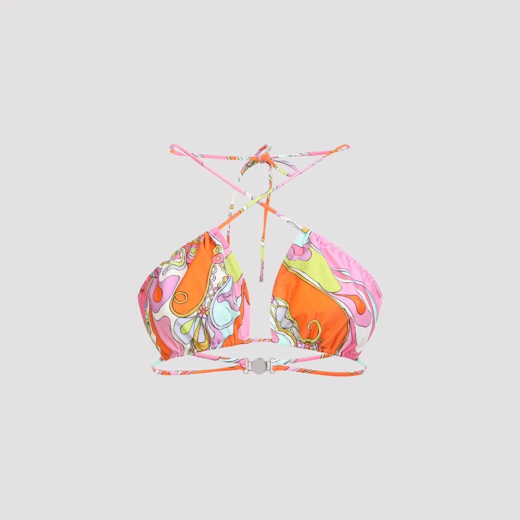 MULTICOLOR TRIANGLE BIKINI TOP sold by Lord & Taylor product image thumbnail 2