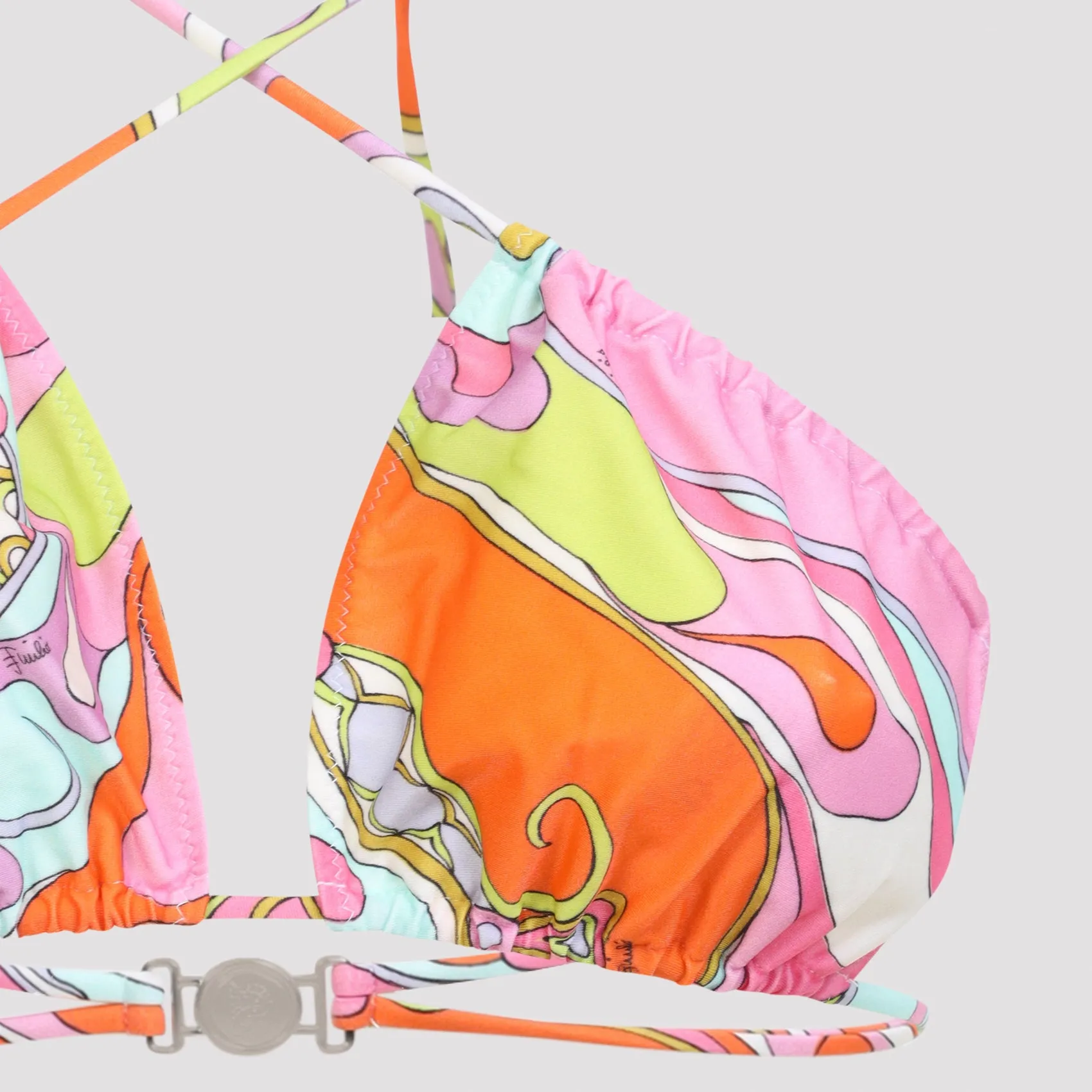 MULTICOLOR TRIANGLE BIKINI TOP sold by Lord & Taylor product image thumbnail 4