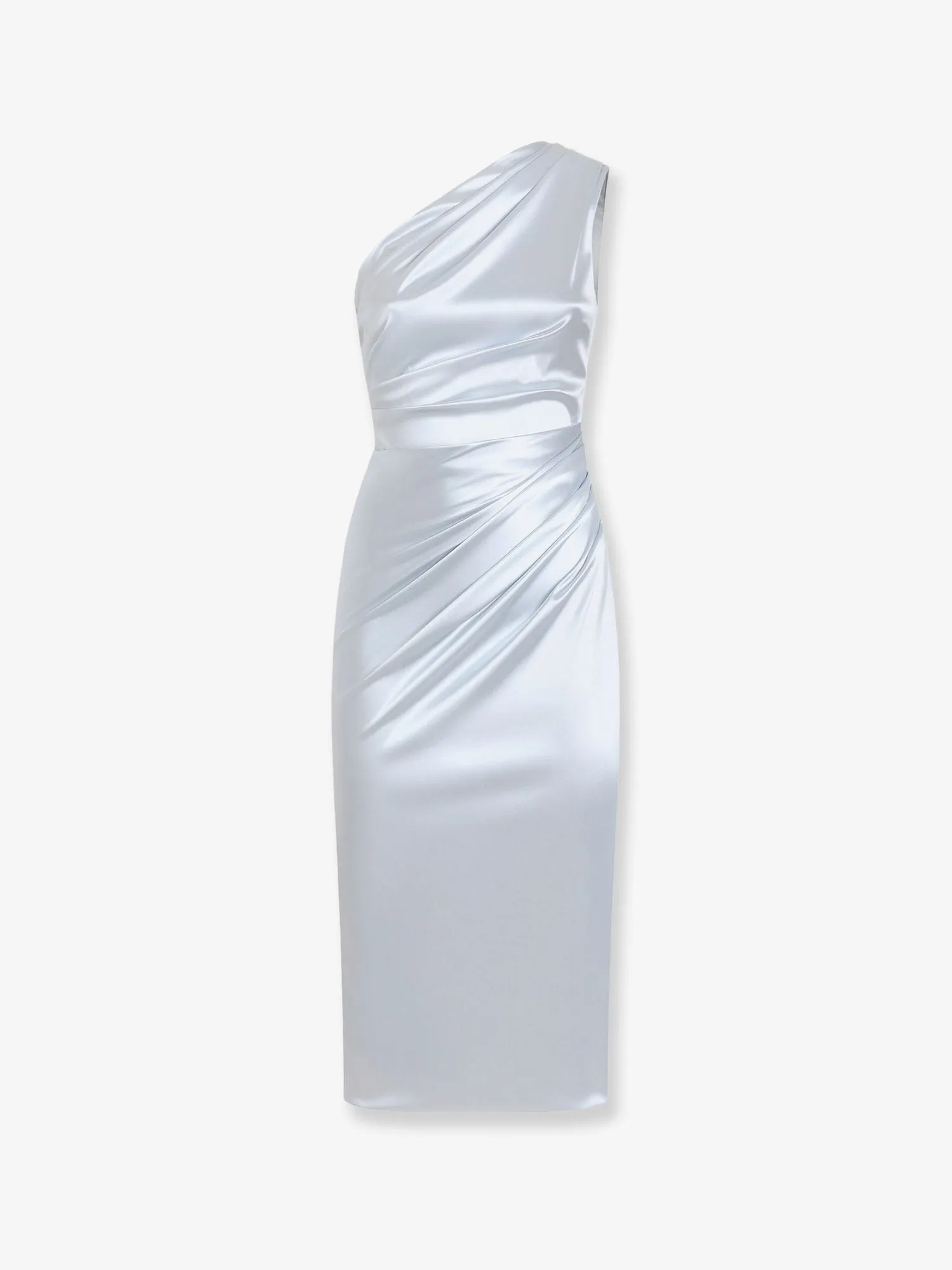 Dress Satin Midi Blue sold by Lord & Taylor