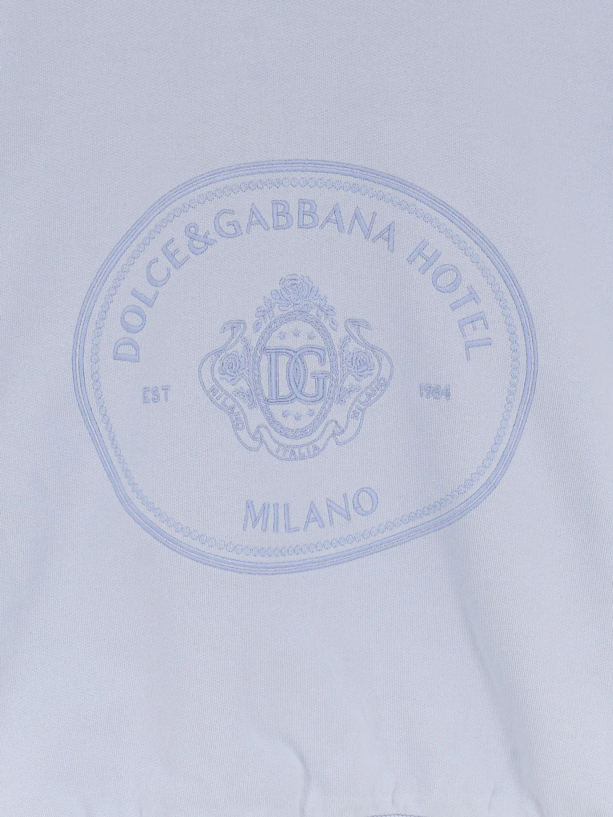 Cotton Sweatshirt with Logo Blue sold by Lord & Taylor product image thumbnail 3