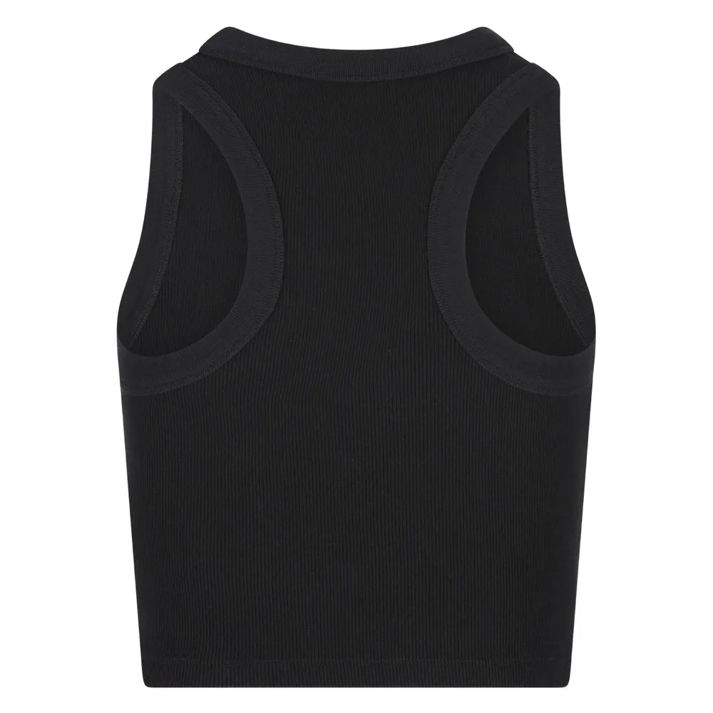 Top Ribbed Knit Black sold by Lord & Taylor product image thumbnail 4