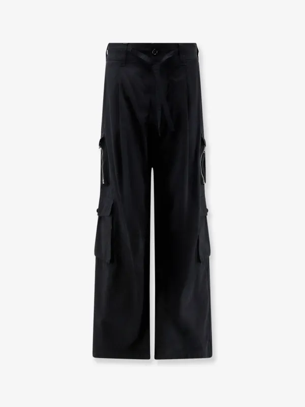 Cargo Trousers Faille Black made by Dolce & Gabanna