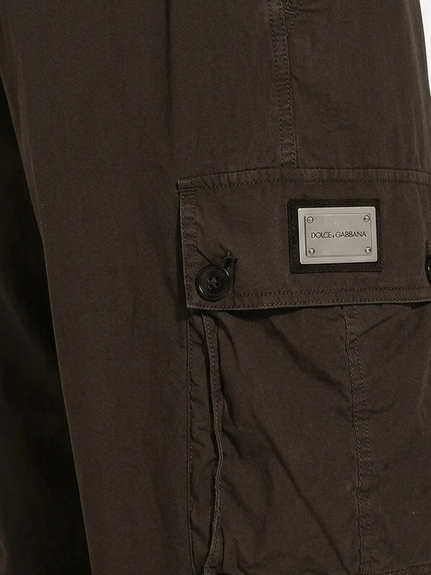 Cargo Trousers Cotton Brown sold by Lord & Taylor product image thumbnail 3