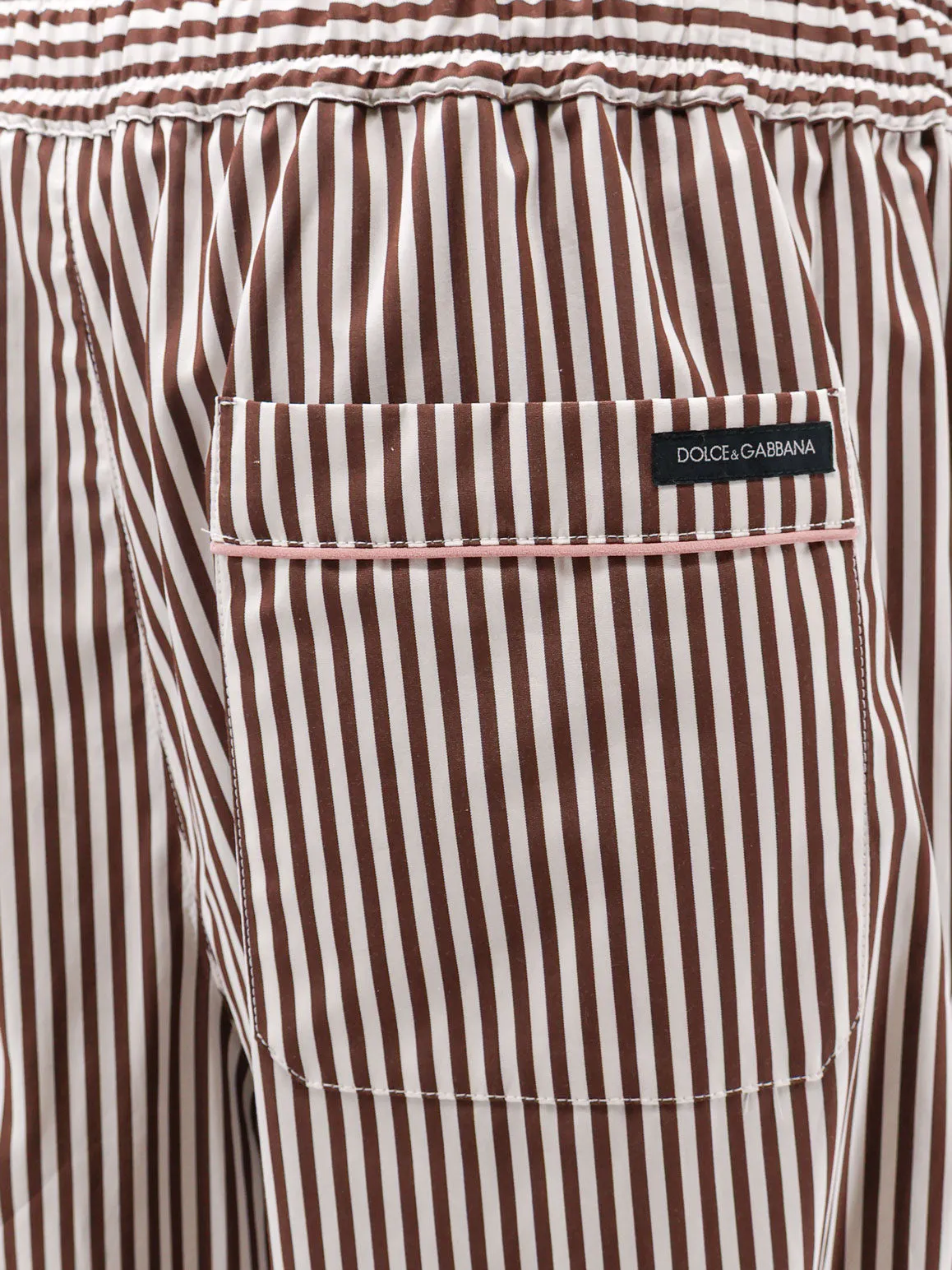 Pyjama Trousers Brown Cotton Poplin sold by Lord & Taylor product image thumbnail 3