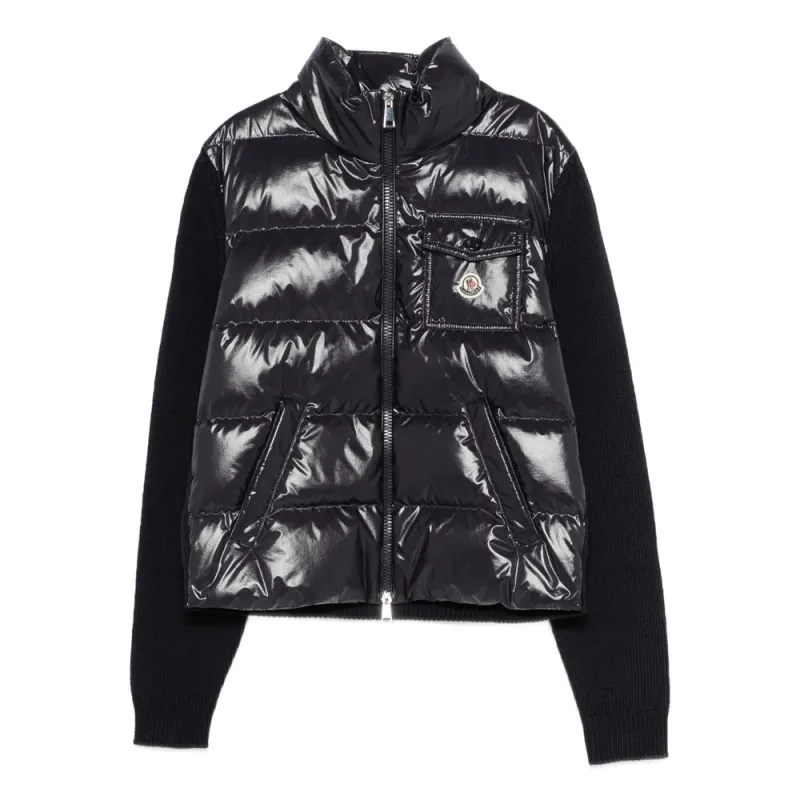 Puffer Jacket Blue made by Moncler