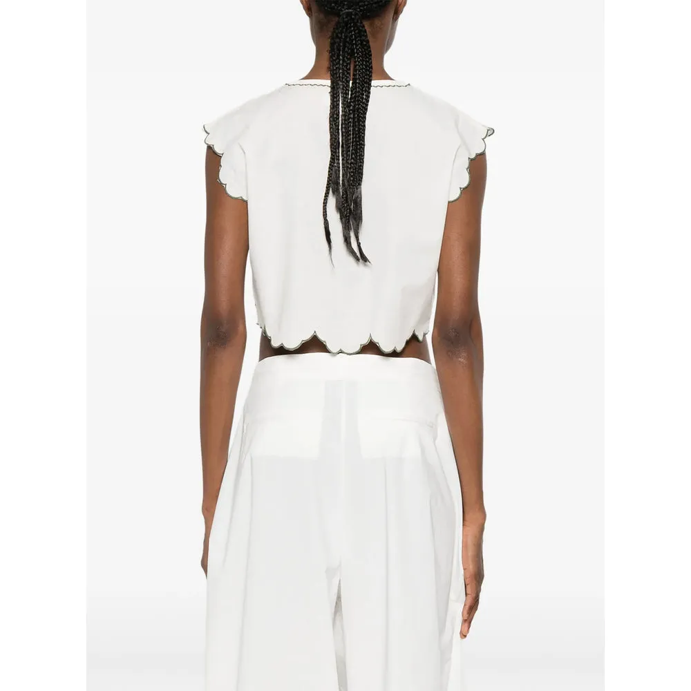 Top in Cotton — Neutrals sold by Lord & Taylor product image thumbnail 4
