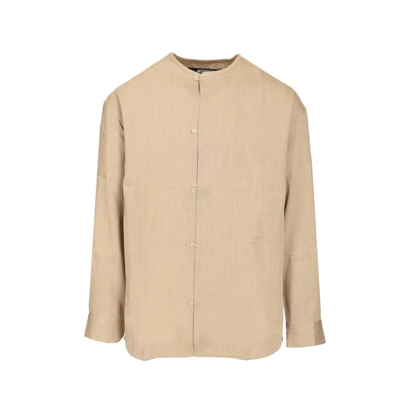 Shirt Neutrals Linen Blend made by Jacquemus