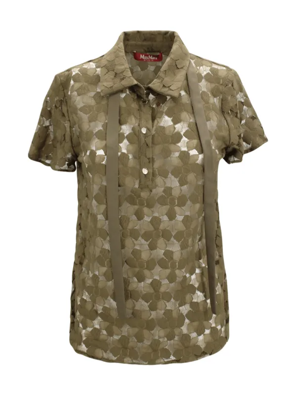 Polo Shirt Studio Khaki made by MaxMara