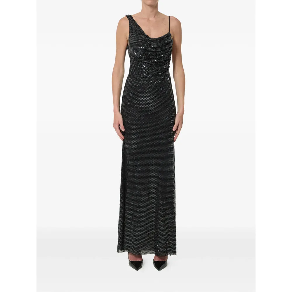 Dress with Rhinestone Embellishment Black sold by Lord & Taylor