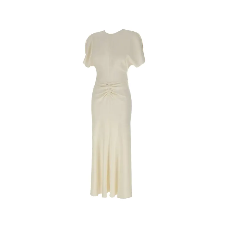Dress Viscose White made by Victoria Beckham