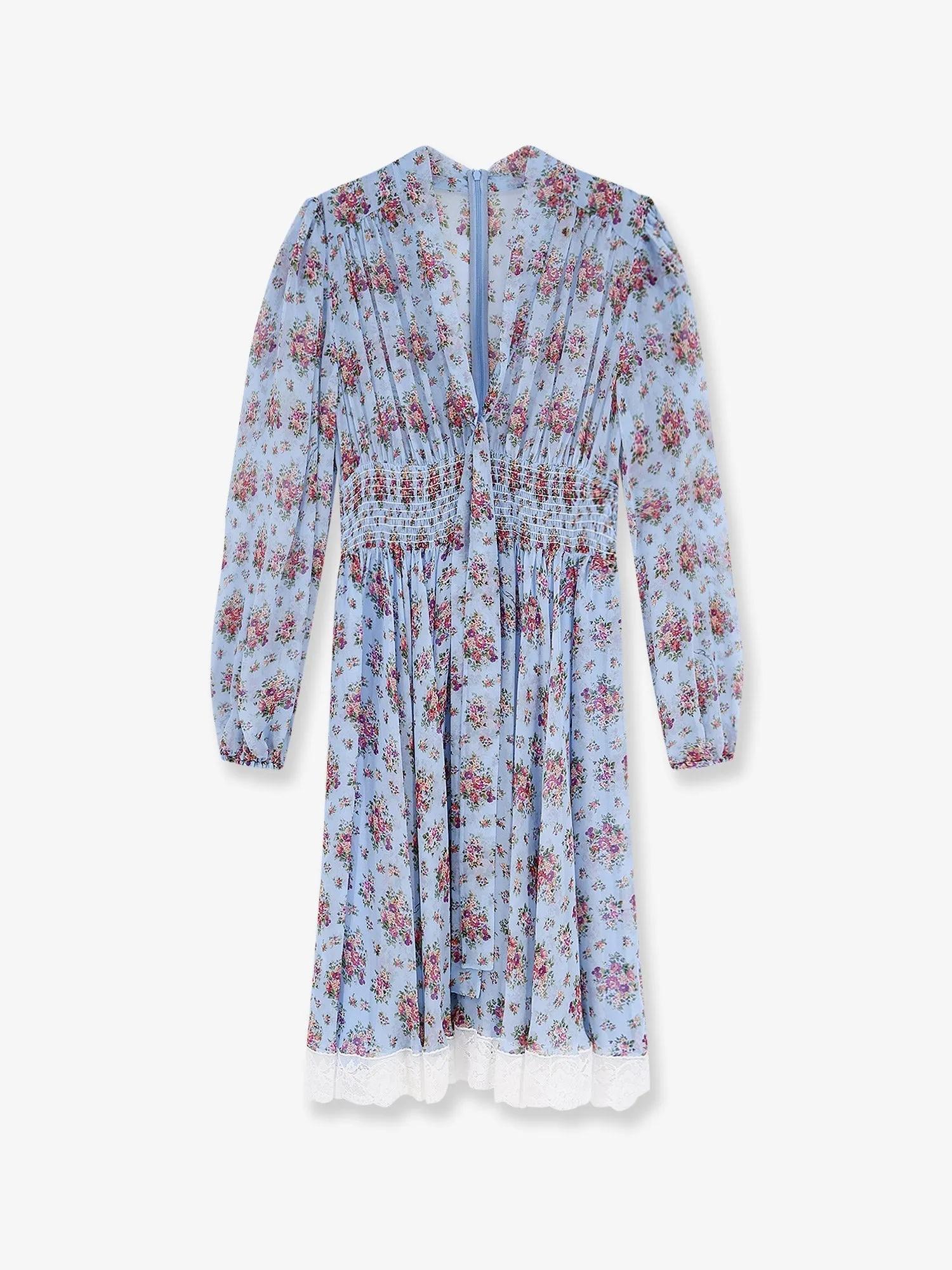 Long Chiffon Dress Blue sold by Lord & Taylor