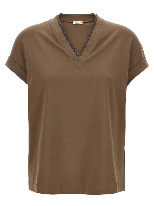 T-shirt Monile made by Brunello Cucinelli