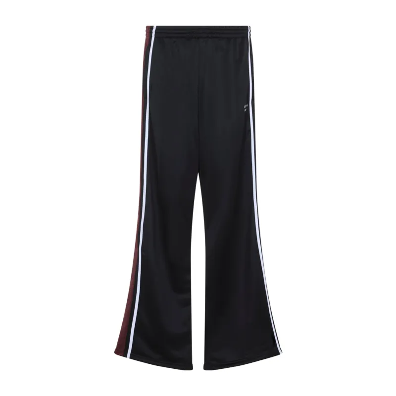 WIDE LEG BLACK POLYESTER TRACK PANTS made by Martine Rose