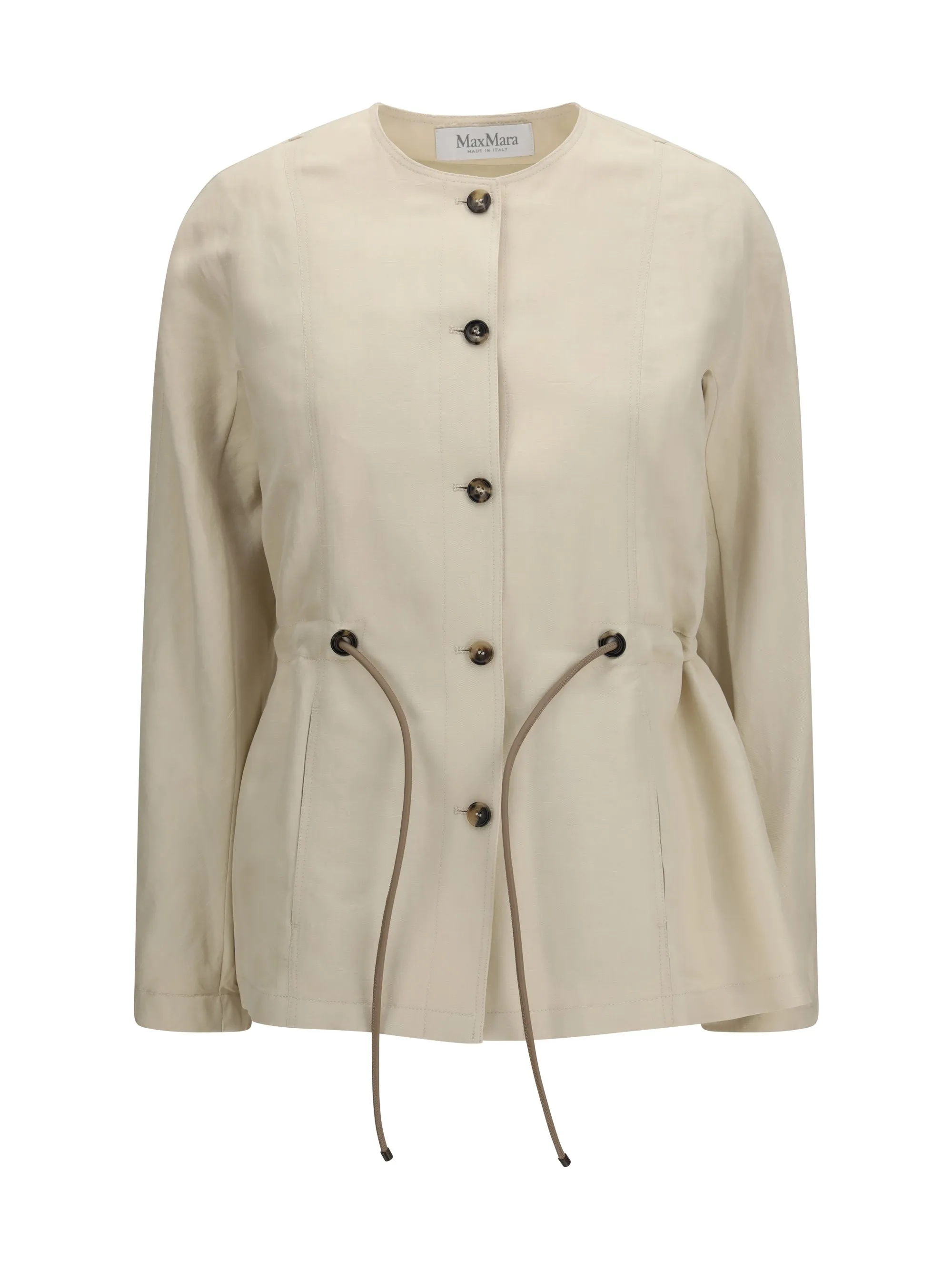 Jacket Carezza Linen-Silk Beige sold by Lord & Taylor