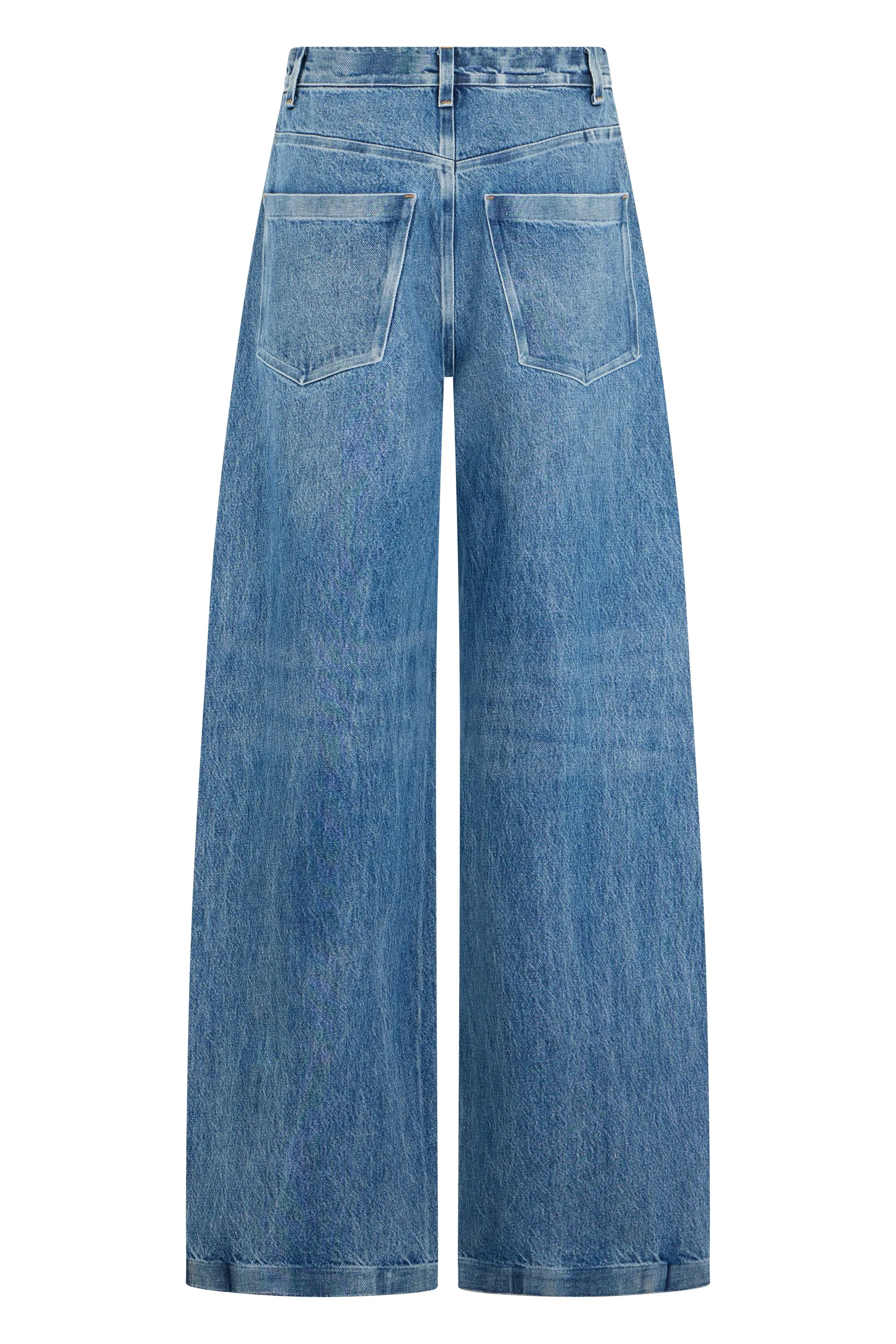 Wide-Leg Jeans Light Blue sold by Lord & Taylor product image thumbnail 2