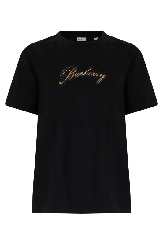 T-shirt with Logo, Cotton made by Burberry