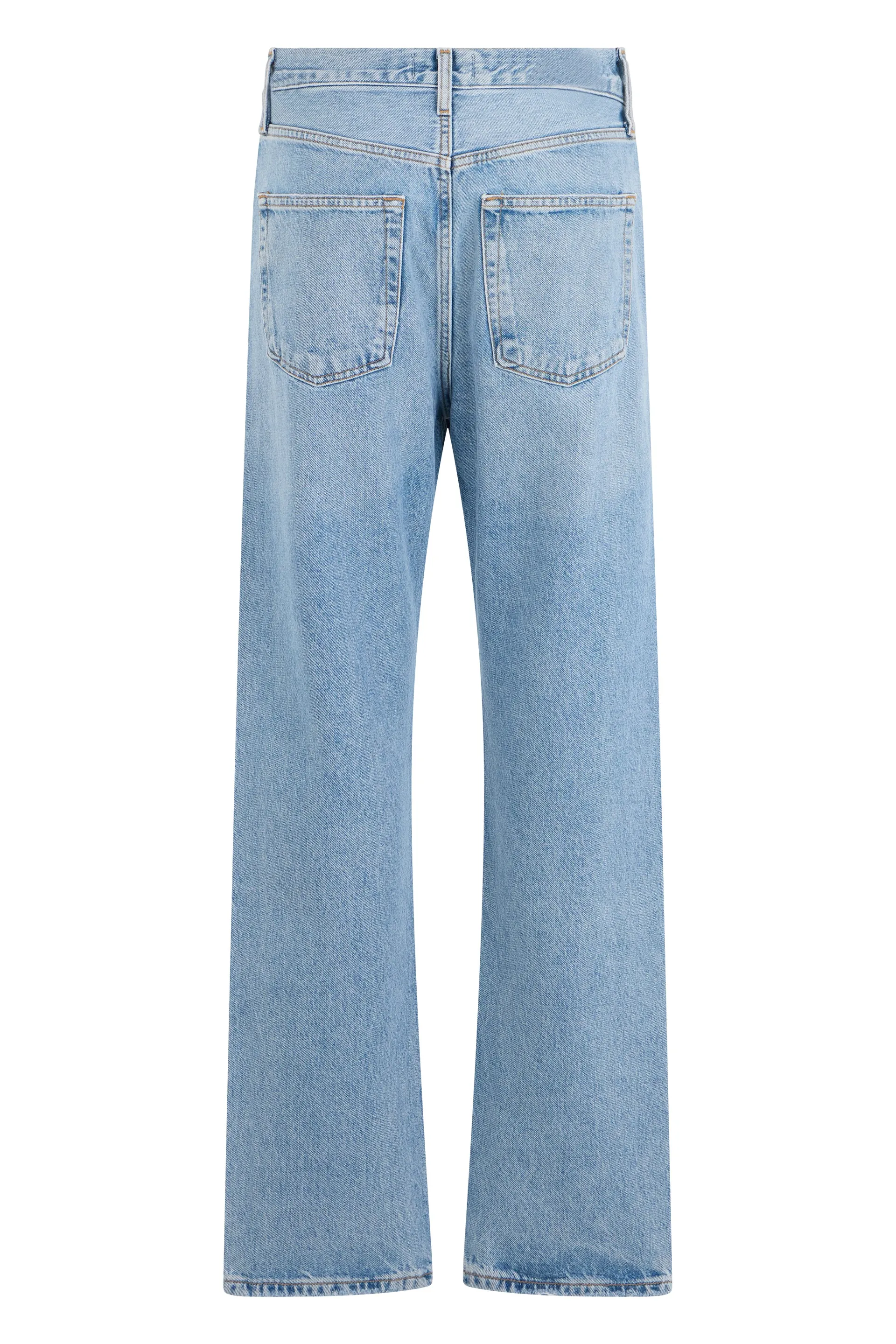 Jeans Straight-Leg Light Blue Cotton sold by Lord & Taylor product image thumbnail 2