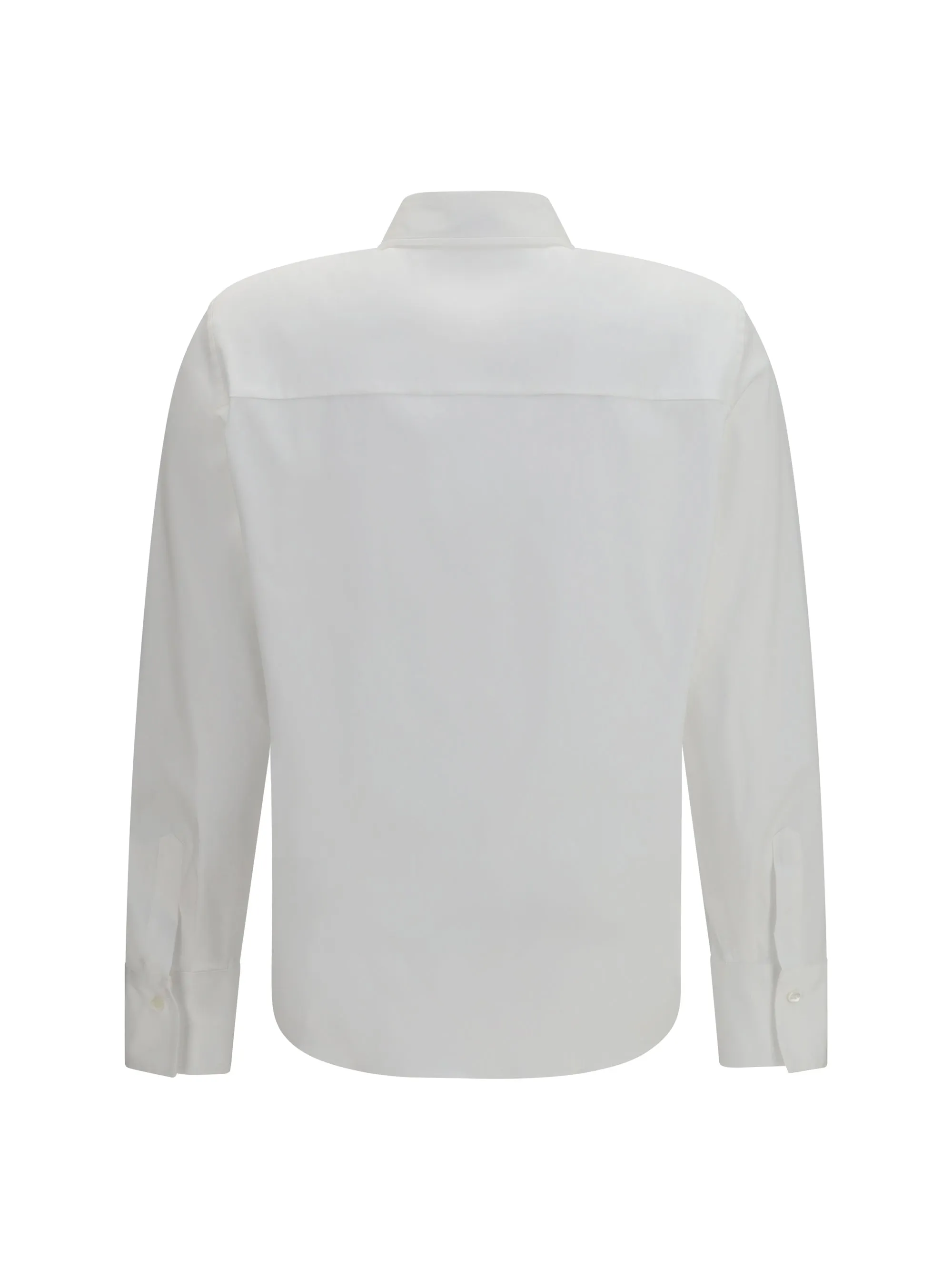 Shirt Stretch Cotton Poplin White sold by Lord & Taylor product image thumbnail 3