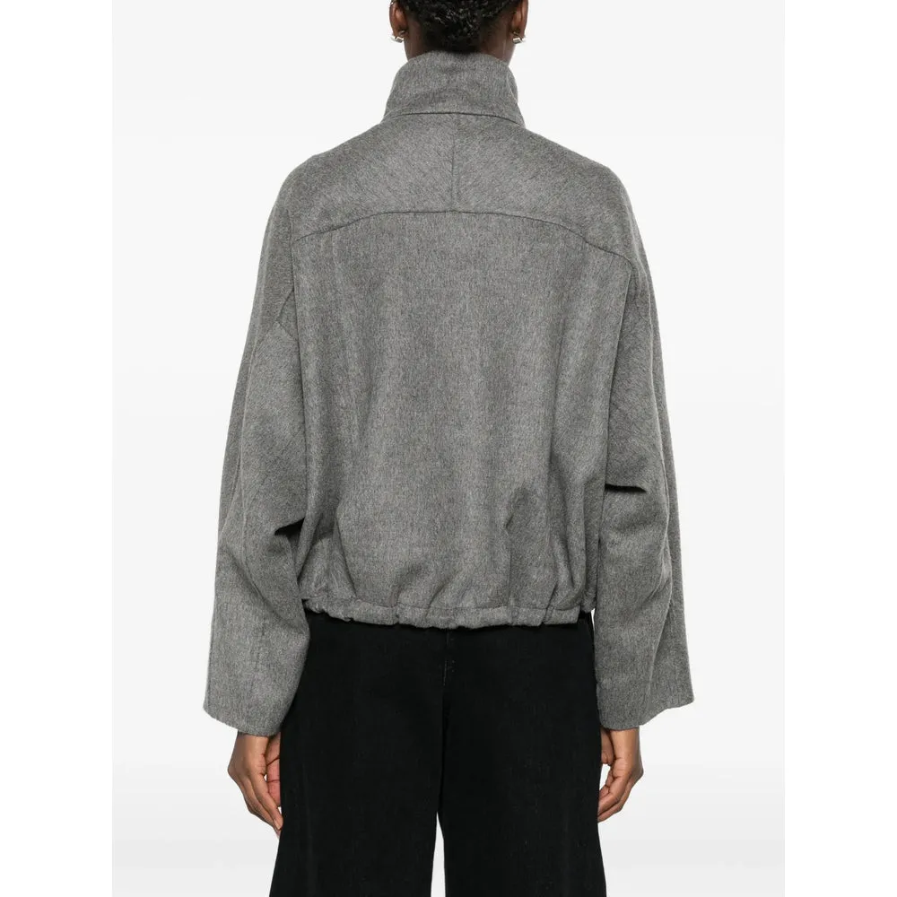 Sweater High-Neck Two-Way Zip Grey sold by Lord & Taylor product image thumbnail 5