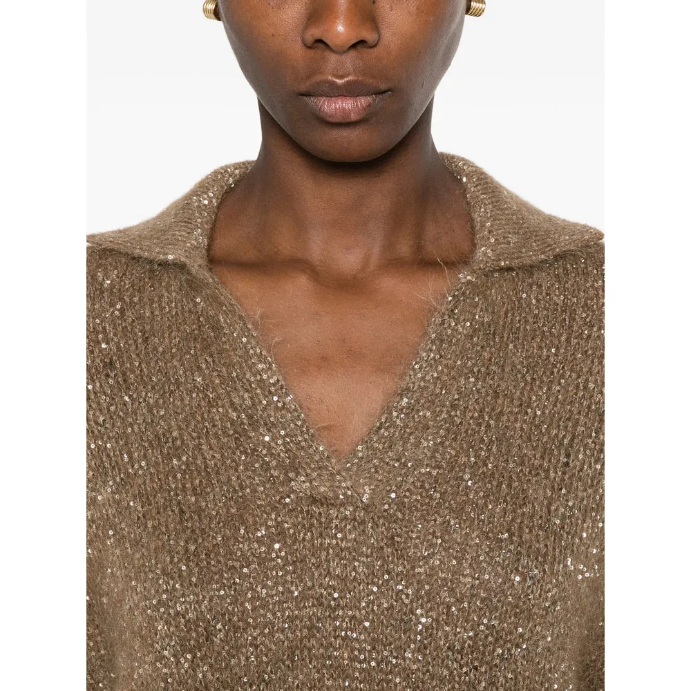 Sweater Brown Mohair-Alpaca sold by Lord & Taylor product image thumbnail 4