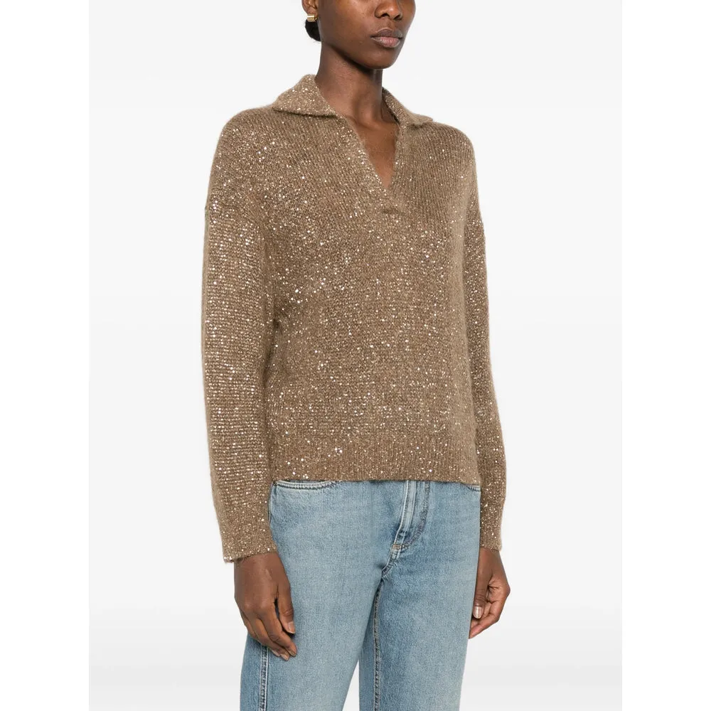 Sweater Brown Mohair-Alpaca sold by Lord & Taylor product image thumbnail 5